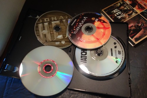 Jonah Hex / Watchmen / V for Vendetta / Spawn (4-Disc DVD) Very Good - Picture 2 of 3