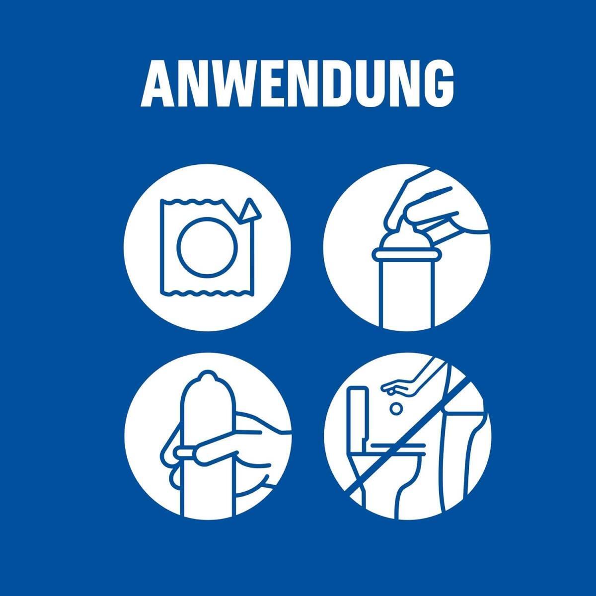 3 Stück Durex Invisible Kondome Extra Dünn Extra Gleitmittel für intensives Sex