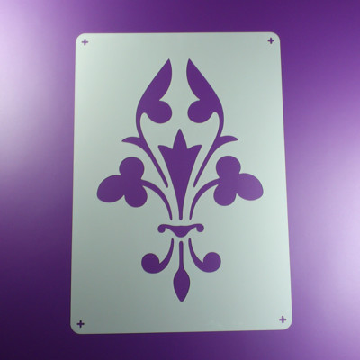 A3 Schablone Fleur de Lis Ornament - BE357
