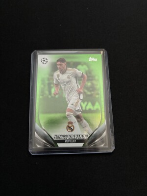 23-24 Topps UEFA Club Champions Green #99 FEDERICO VALVERDE #21