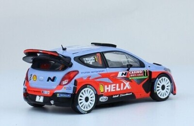 Hyundai i20 Coupé WRC 2014 Neuville Rare WRC Rally Diecast Car 1
