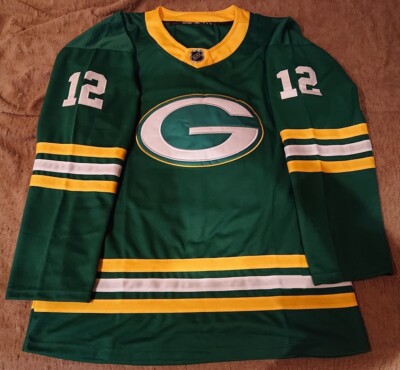 Brand New Green Bay NFL hockey You choose any size - Main Image
