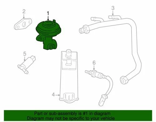 OEM NEW 2004-2008 Ford F150 Freestar Mercury Monterey EGR Valve 5F2Z-9D475-A - Image 2 of 2