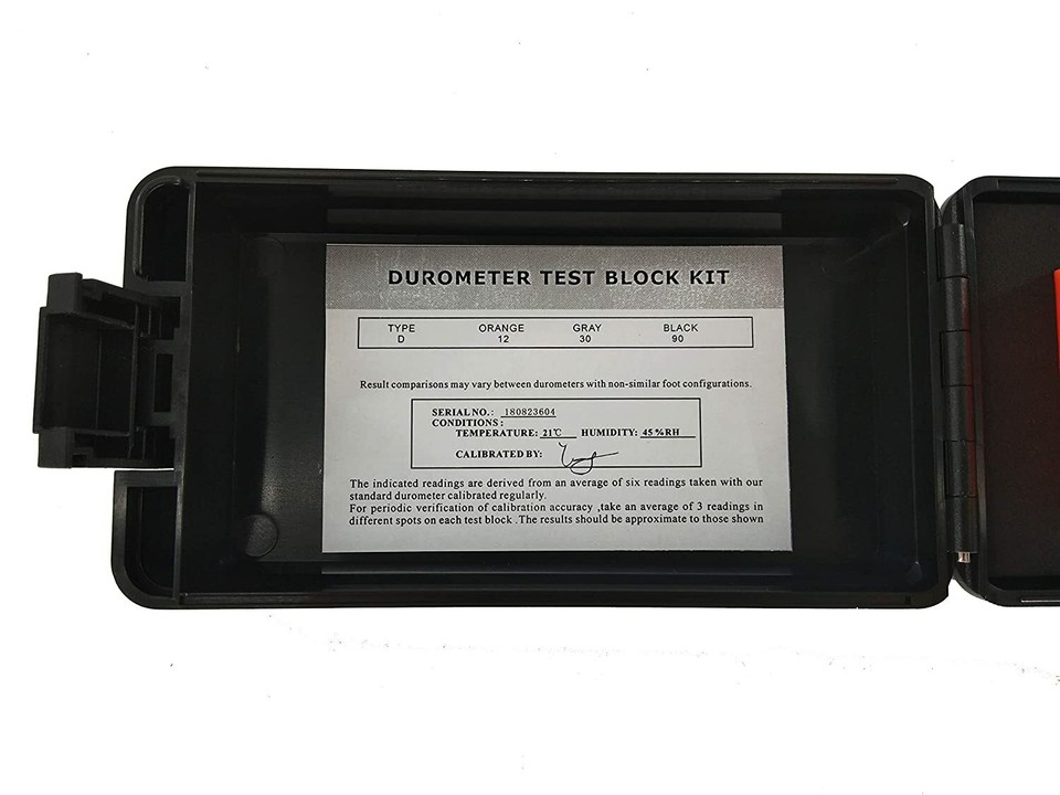 VTSYIQI Test Block Hardness Test Block 3 Different Color Block Type D ...