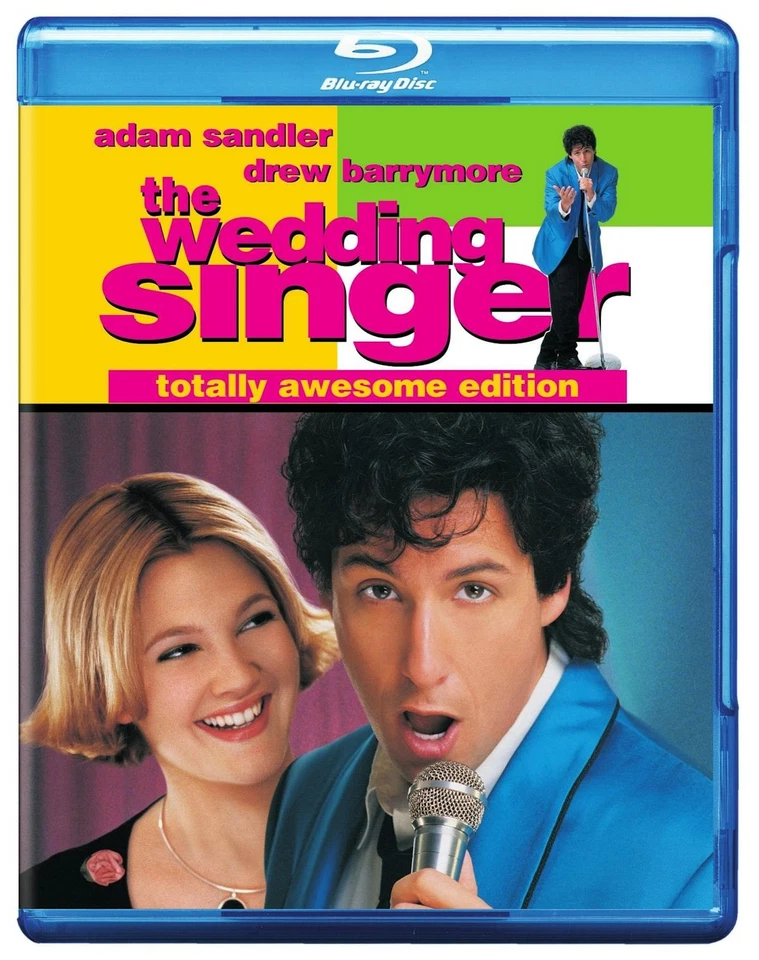 The Wedding Singer Blu-ray Adam Sandler NEW Foto 3 de 4