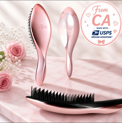 ReFa AILE Hair Brush Rose Gold Shine Scalp & Hair Care Authentic