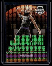 2023-24 Panini Mosaic Jam Masters Green Mosiac LeBron James Los Angeles Lakers
