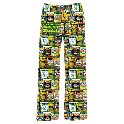 Bring Me A Pickle Drawstring Elasticized Waist Lounge Pants
