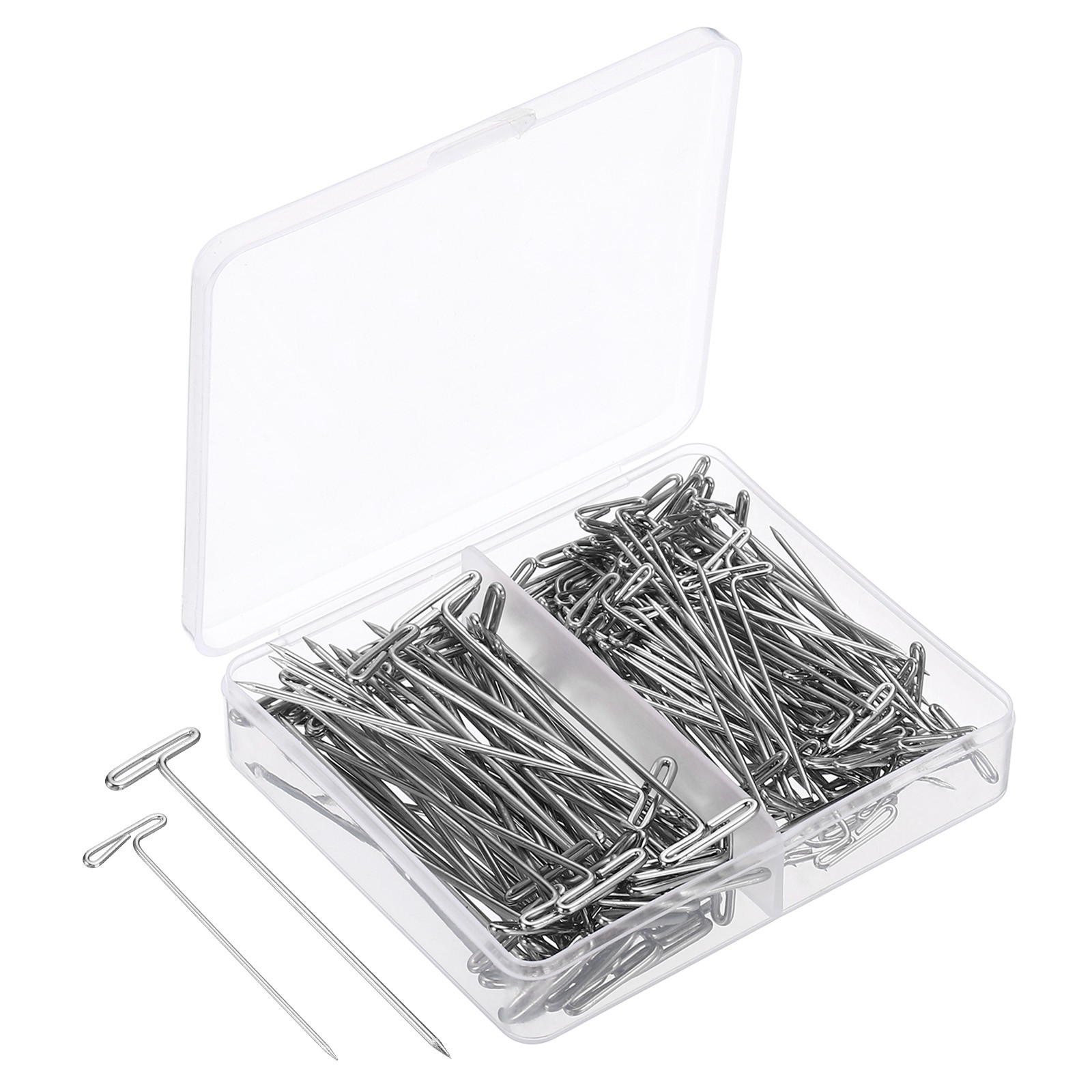 150Pack Sewing Pins T-Pins Needle Straight Quilting Pin Silver, 1.5 Inch 2 Inch