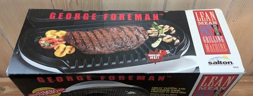 George Foreman GR35 Grill Super Jumbo XXXL Family Size Lean Mean Grilling - Picture 2 of 5