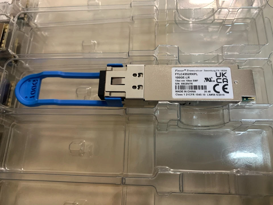 1pc Finisar FTLC4352RKPL QSFP28 LR 100G Transceiver - Image 3 of 4