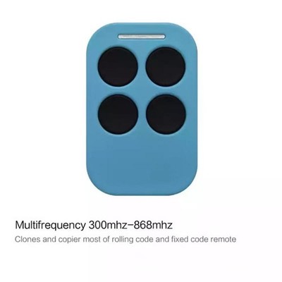 Sturdy Lightweight Resilient Clear-Display Multi-Frequency Remote Control Cloner