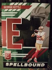 2023 Panini Donruss Elite Spellbound Green George Kittle #SB-GK6