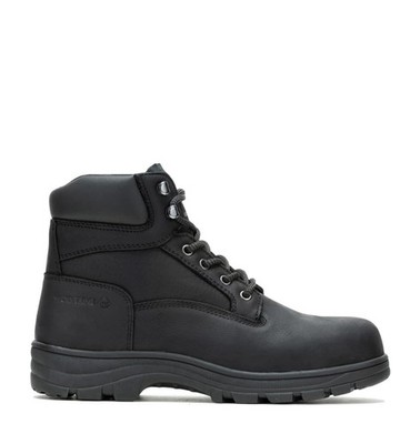 Size 11 - Wolverine Carlsbad 6  Steel Toe Work Boot Black - Brand New