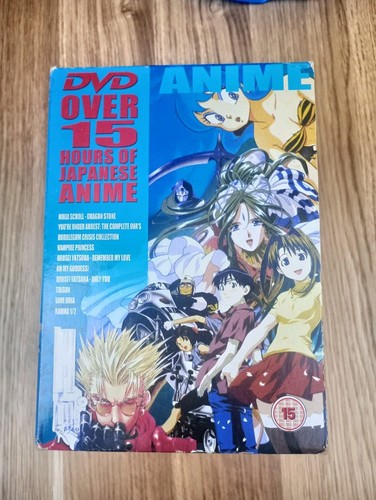 Over 15 Hours of Japanese Anime (DVD 10 Disc Boxset) Ranma 1/2, Ninja Scroll