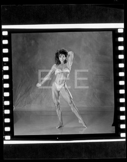 Sexy Rachel McLish Fitness Bodybuilder Model 4x5 Harry Langdon Negative 314P