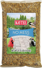 Wild Bird Ultimate No Mess Wild Bird Food Seed for Cardinals, Finches, Chickadee