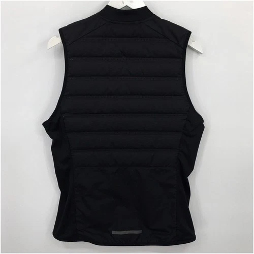 Nike Aeroloft 800 Running Down Vest Mens Medium Black Puffer Full Zip 800497-010 image 4