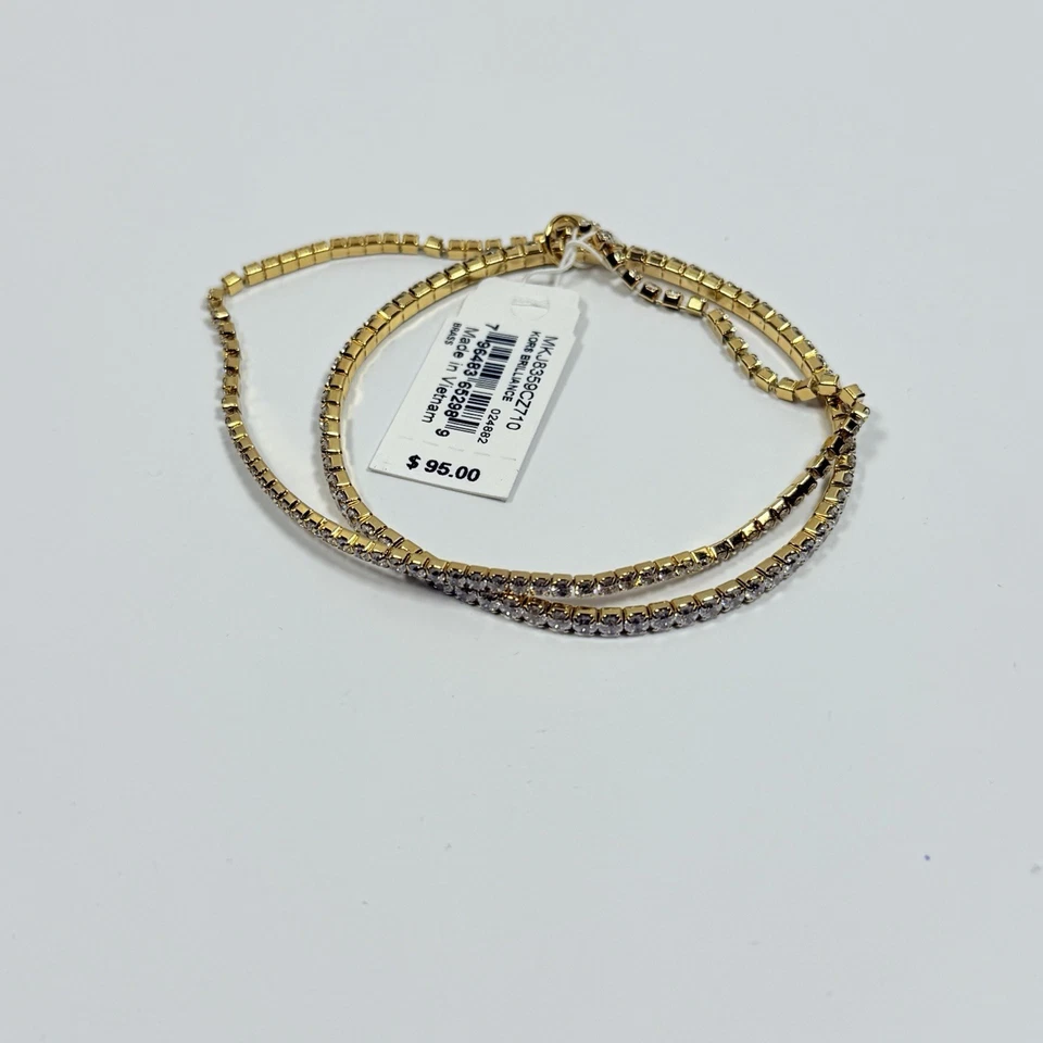 Pulsera Michael Kors tono dorado brillante para dama MKJ8359CZ710 Foto 3 de 3