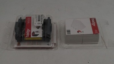 EVOLIS Badgy YMCKO Farbband + 100 PVC Karten (0,76mm) CBGP0001C Blanko-Karten