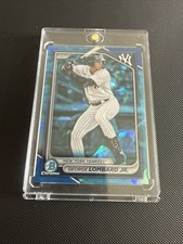 GEORGE LOMBARD JR. - 2024 BOWMAN DRAFT CHROME - SAPPHIRE - #BDC-118 - YANKEES