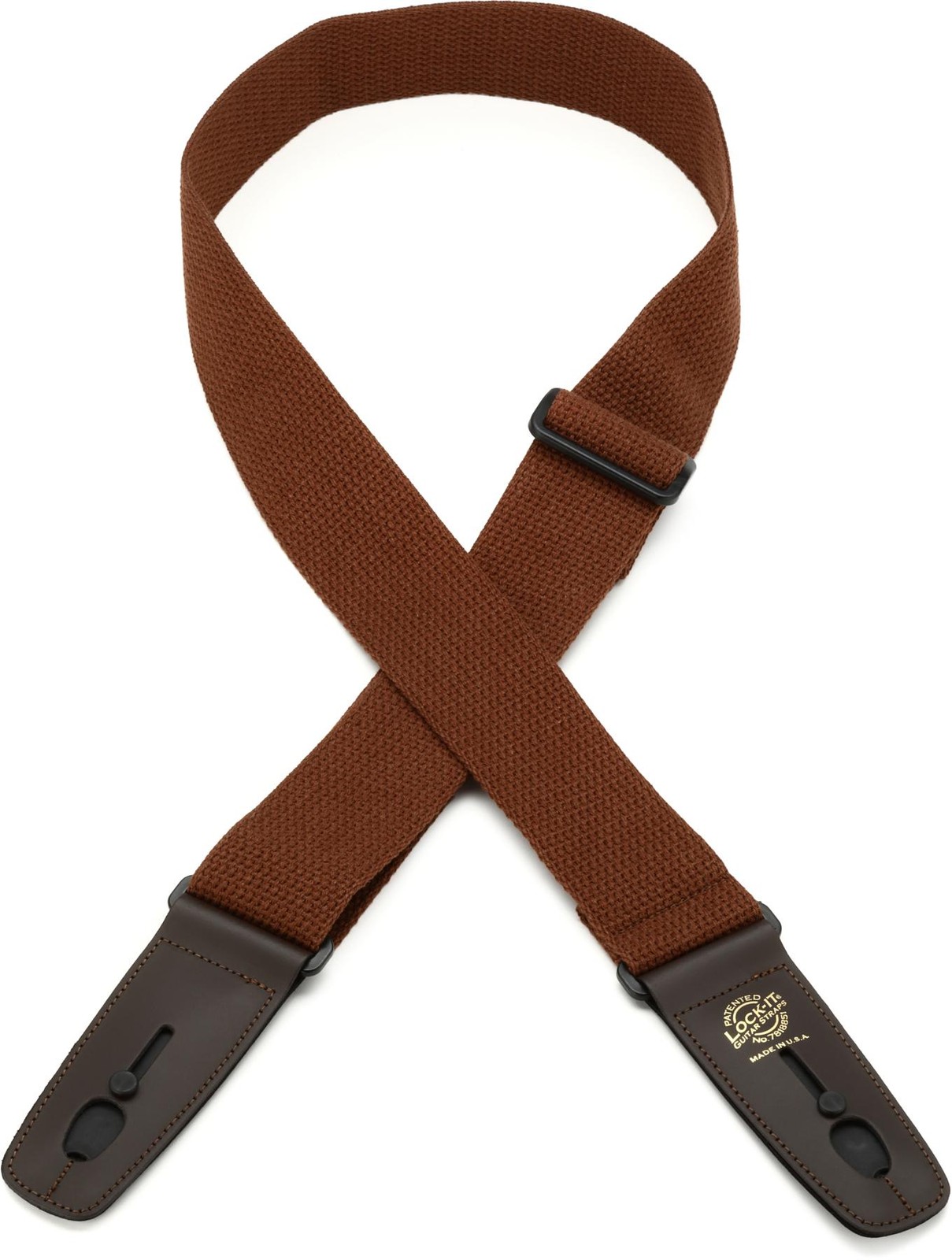 Lock-It Straps LIS-048C2-BRNРемешок для гитары BRN - Коричневый 2 упаковки В комплекте 6890₽
