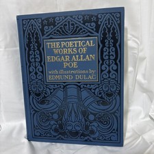 The Poetical Works Of Edgar Allan Poe HC Edmu...