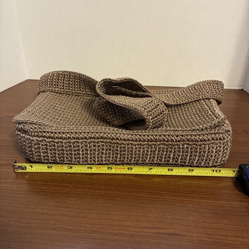 Bandolera mensajera tejida a ganchillo The Sak cartera con cremallera - Imagen 14 de 17