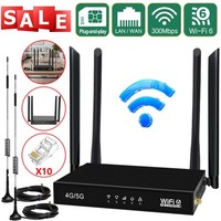 4G/5G LTE CPE Wireless Router Unlocked WIFI6 With SIM Card Slot Outdoor Antenna
