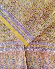 100 Pure Silk Sari Vintage Recycled Saree Silk Printed Fabric Material PSS17629