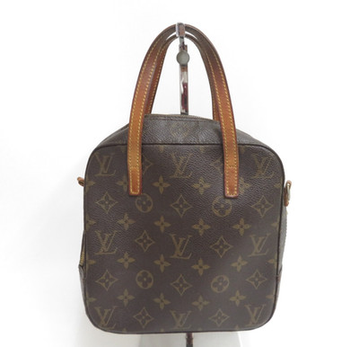 Authentic Louis Vuitton Monogram Spontini 2Way Shoulder Hand Bag F#50795