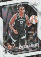 2025 Panini Prizm WNBA Prizms White Seismic #111 Chelsea Gray