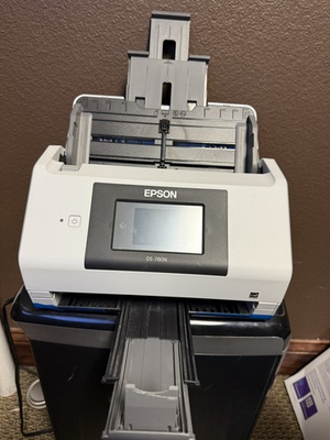 #ad #ad Epson Workforce DS 780N J381C Duplex Network Document Scanner w Adapter GRADE A $145.00