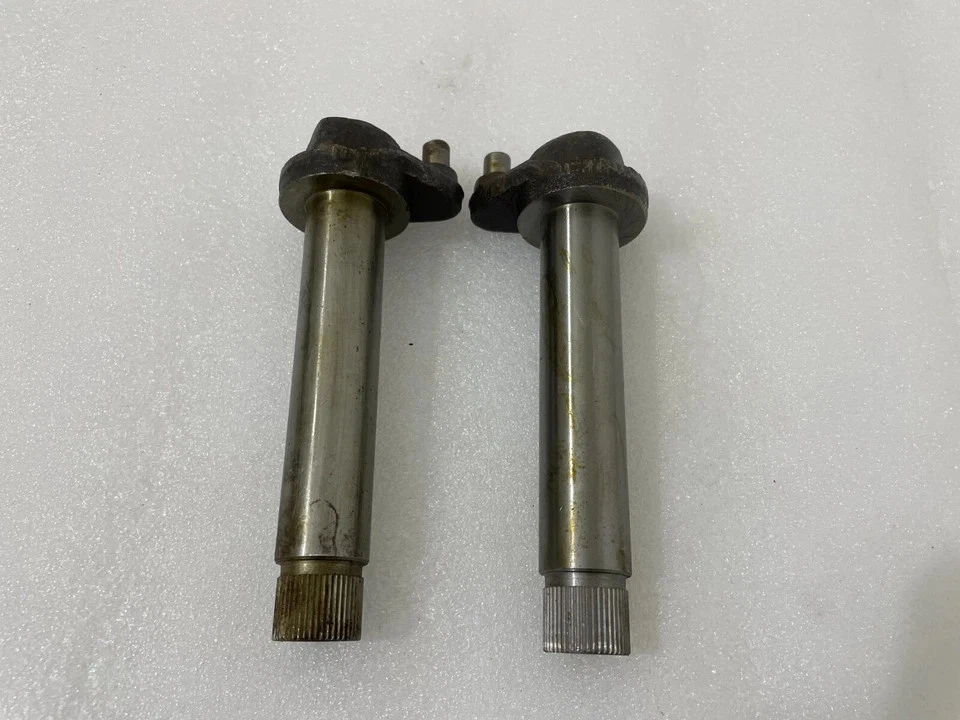 2X Footrest Shaft 1940-62 BSA B31 B33 M33 A10 A7 M20 M21 Rigid Plunger Splined - Image 3 of 4
