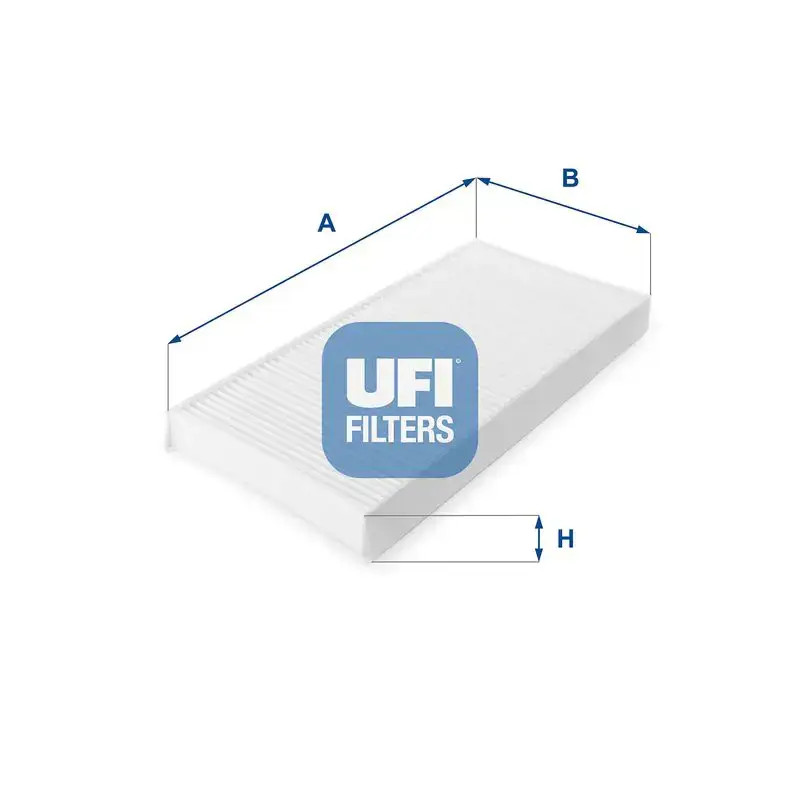 Cabin filter Particulate Filter 53.034.00 UFI for FORD FOCUS I FOCUS I Saloon - Image 3