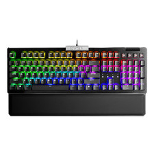 eVGA Z15, Per Key RGB, Silver Linear, Wired, Black, Mechanical Gaming Keybooard