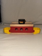 1990  s Brio Wooden Ferry Boat 33376