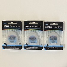 3X Reach Total Care Mint Floss 30yd Micro-Grooves Technology Slides Like Glide