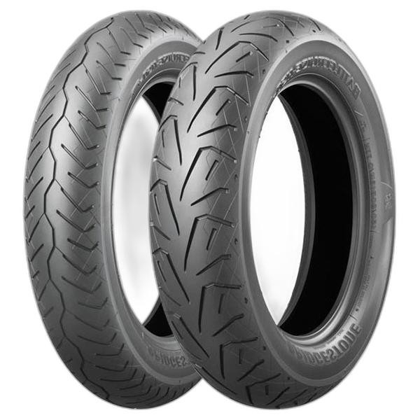 SET DE PNEUS BRIDGESTONE 130/60-21 63H + 180/70-16 77H BATTLECRUISE H50 - Image 43