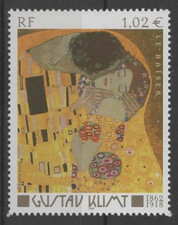 FRANCE TIMBRE 2002 - Y&T N°3461 - SERIE ARTISTIQUE "GUSTAV KLIMT" (**)
