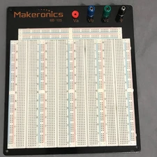 Makeronics BB-105 Breadboard Lab Station w/ Banana Jacks – Used