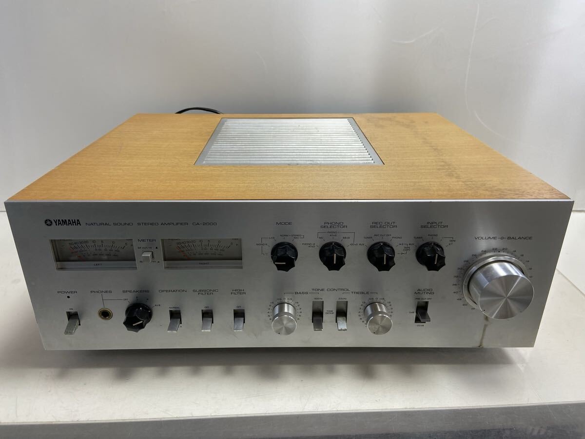 Yamaha CA-2000 Amplifier Pre-Main Stereo Integrated Used SImple