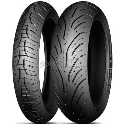1x 120/70 R17 58W ZR Motorrad-Reifen Michelin Pilot Road 4 TL vorne | 40605