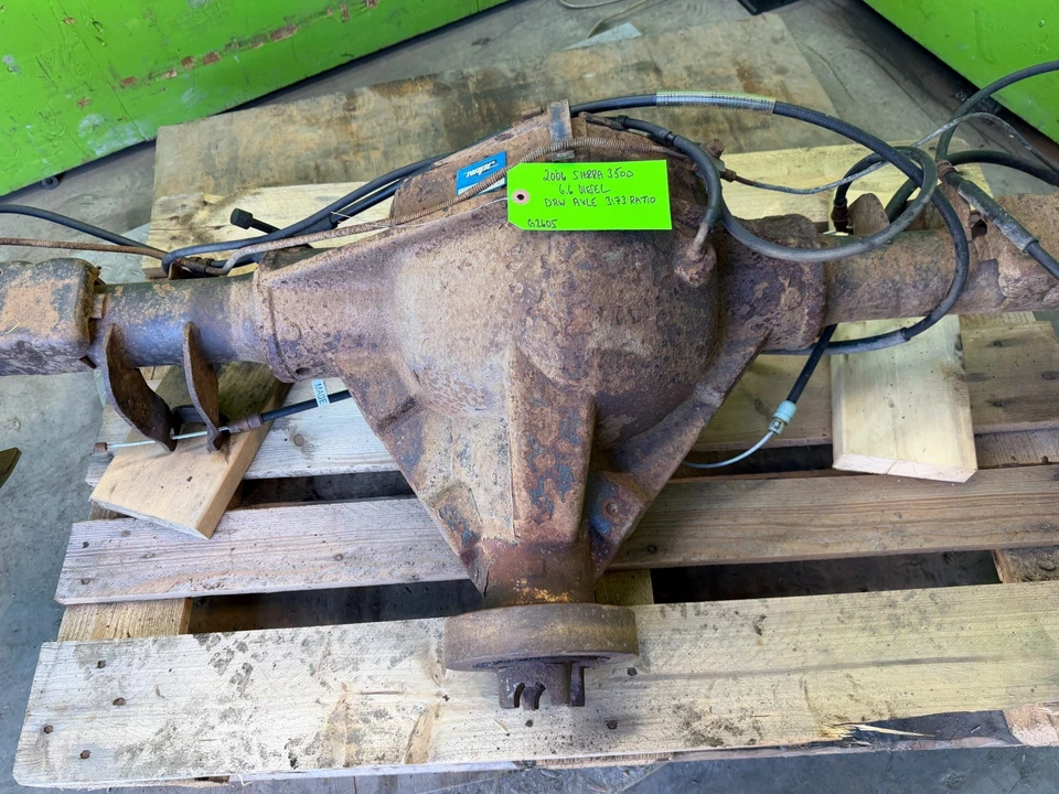 01-07 GMC SIERRA SILVERADO 3500HD DRW Hinterachsdifferenzial GT4 G80 3.73 REMAN - Bild 4 von 4