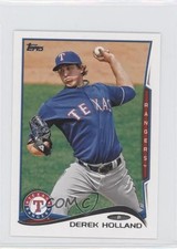 2014 Topps Mini Derek Holland #655 3a4