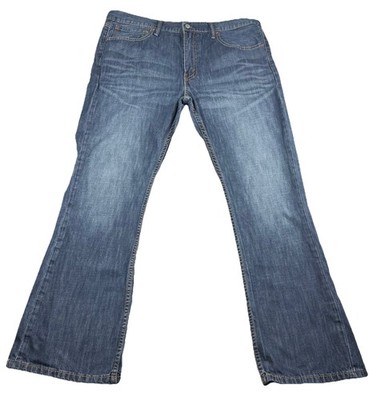 Levis 527 Bootcut Jeans Mens 38x30 Blue Medium Wash Denim Red Tab Casual Western