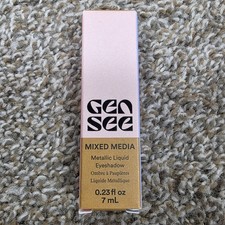 Gen See Mixed Media Metallic Liquid Eyeshadow - 04 HOLLYWOOD - .23 Fl Oz / 7mL