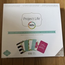 Becky Higgins Project Life Core Kit: Favorite Things Edition Scrapbooking Kit