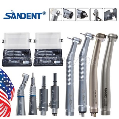 Dental Fiber Optic LED E-generator / High Speed /Low Speed Handpiece 2/4Holes