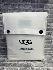 UGG Alahna KING Size Sheet Set Cr me Off White All Season Cooling Tech NEW